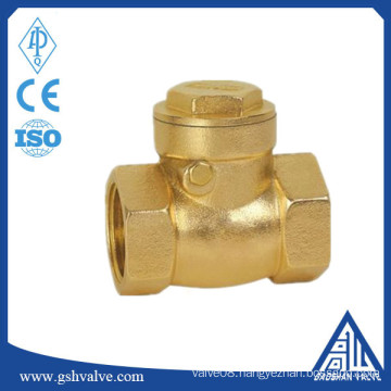 1.5 inch brass swing check valve